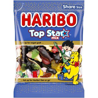 Ассорти жевательных конфет HARIBO Top Star Mix 250 гр Ассорти жевательных конфет HARIBO Top Star Mix 250 гр