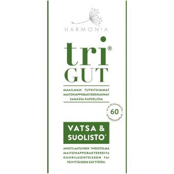 Молочнокислые бактерии Harmonia triGUT 60 капсул Молочнокислые бактерии Harmonia triGUT 60 капсул