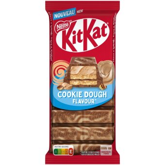 Шоколадно-вафельный батончик с начинкой из теста для печенья KitKat 99 гр Шоколадно-вафельный батончик с начинкой из теста для печенья KitKat 99 гр