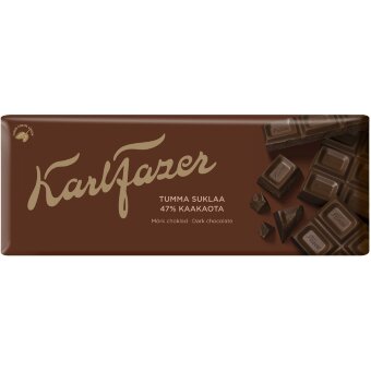Шоколадная плитка Karl Fazer темный 180 гр Шоколадная плитка Karl Fazer темный 180 гр